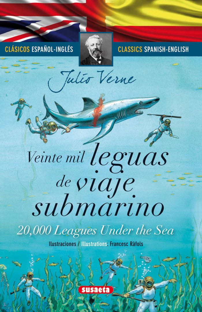 Veinte mil leguas de viaje submarino bilingüe