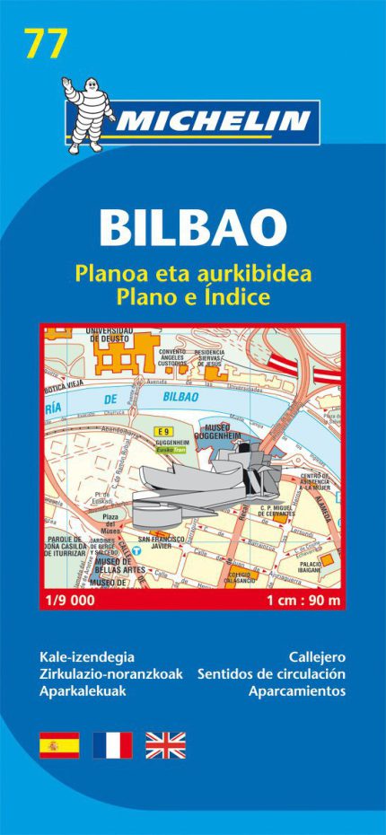 Plano callejero de Bilbao