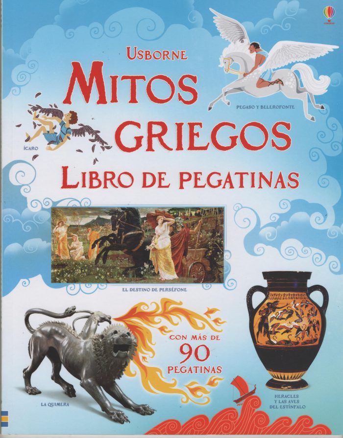 Los mitos griegos . Libro de pegatinas