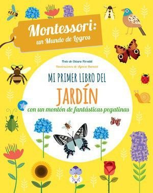 Mi primer libro del jardín montessori con pegatinas