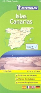 Mapa michelín Islas Canarias